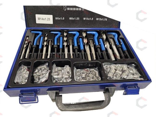 Sriegio remonto rinkinys | M6 - M14 | HSS4241 | 130 vnt. (SK09151) 2 Sriegio remonto rinkinys | M6 - M14 | HSS4241 | 130 vnt. (SK09151) 2