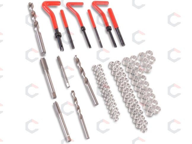 Sriegio remonto rinkinys | M6x1 / M8x1,25 / M10x1,5. | 88 vnt. (2789G) 1 Sriegio remonto rinkinys | M6x1 / M8x1,25 / M10x1,5. | 88 vnt. (2789G) 1