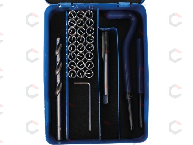 Sriegio remonto rinkinys | M8 x 1.0 | 29 vnt. (9427) Sriegio remonto rinkinys | M8 x 1.0 | 29 vnt. (9427)