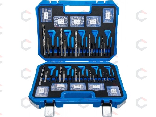 Sriegio remonto rinkinys | metriniai / coliniai | M5 - M12, 1/4" - 1/2" | 320 vnt (9483) 3