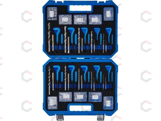 Sriegio remonto rinkinys | metriniai / coliniai | M5 - M12, 1/4" - 1/2" | 320 vnt (9483) 4