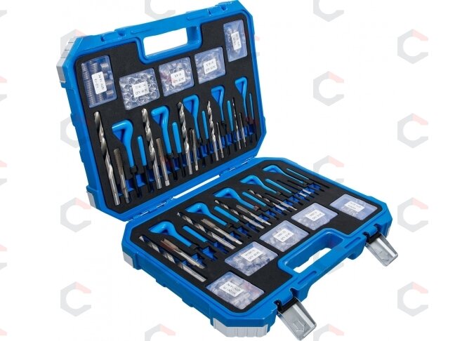 Sriegio remonto rinkinys | metriniai / coliniai | M5 - M12, 1/4" - 1/2" | 320 vnt (9483)