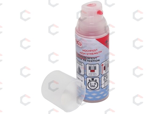 Sriegių fiksavimo skystis | Didelis stiprumas | Aukštas klampumas | 50 g pompa dozatorius (80616) Sriegių fiksavimo skystis | Didelis stiprumas | Aukštas klampumas | 50 g pompa dozatorius (80616)