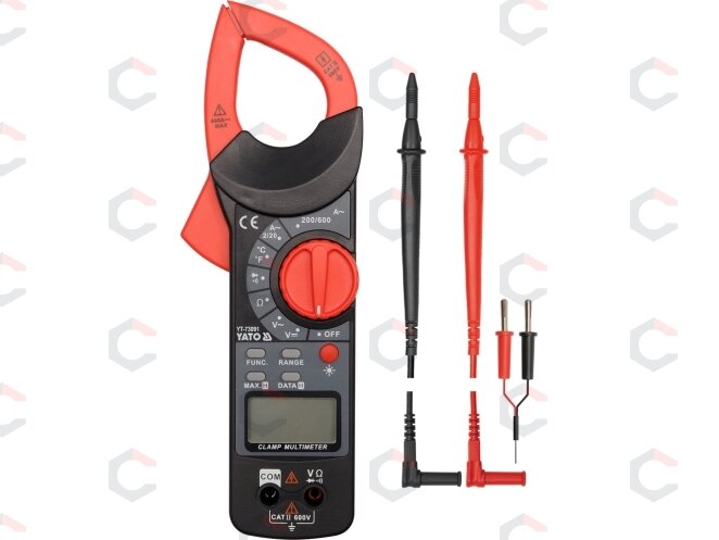 Srovės matavimo replės | AC/DC | 600V (YT-73091) 4 Srovės matavimo replės | AC/DC | 600V (YT-73091) 4