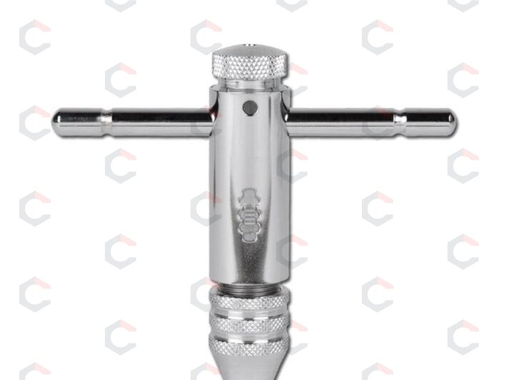 Sriegiklio laikiklis T-formos terkšlinis | M5 - M12 | 110 mm (1981) 7 Sriegiklio laikiklis T-formos terkšlinis | M5 - M12 | 110 mm (1981) 7