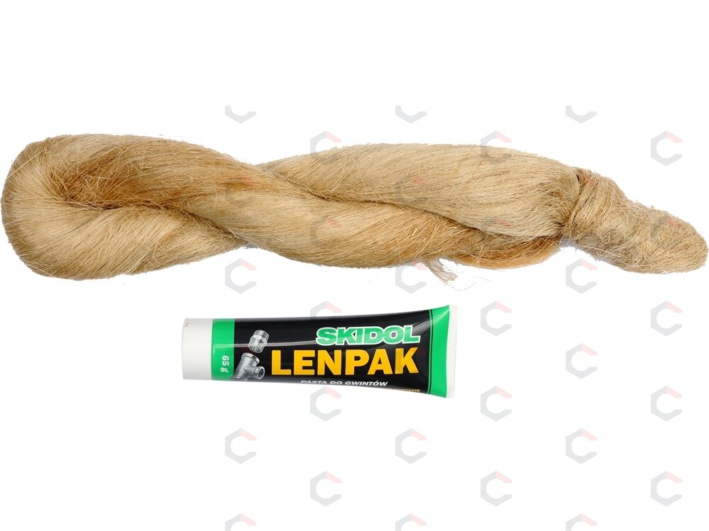 Sriegio sandarinimo rinkinys | Pintos lynų pakulos 100g + pasta (86761)