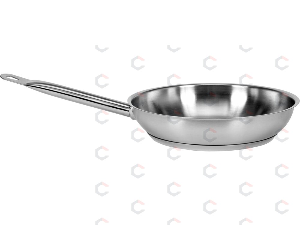 Profesionali keptuvė indukcijai | nerūdijančio plieno | 24 cm (YG-00101) Profesionali keptuvė indukcijai | nerūdijančio plieno | 24 cm (YG-00101)