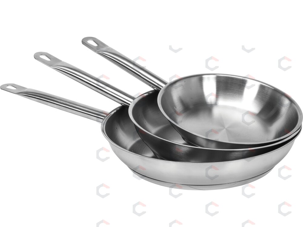 Profesionali keptuvė indukcijai | nerūdijančio plieno | 28 cm (YG-00102) 1 Profesionali keptuvė indukcijai | nerūdijančio plieno | 28 cm (YG-00102) 1
