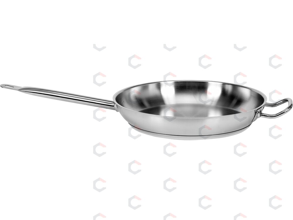 Nerūdijančio plieno keptuvė | indukcinė | Ø 32 cm | 4,0 l (YG-00103) Nerūdijančio plieno keptuvė | indukcinė | Ø 32 cm | 4,0 l (YG-00103)