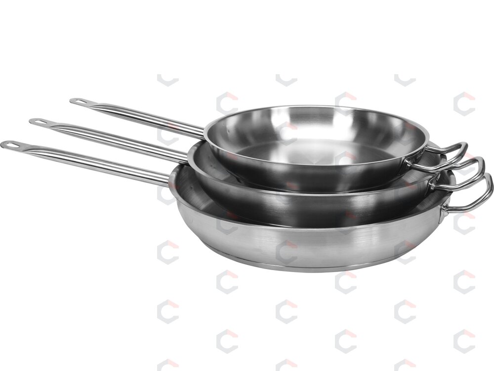 Nerūdijančio plieno keptuvė | indukcinė | Ø 36 cm | 6,1 l (YG-00104) 1