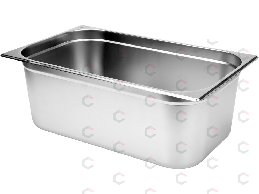 Gastronominis indas GN 1/1 | 530 × 325 × 200 mm | nerūdijantis plienas | 25,5 l (YG-00255) Gastronominis indas GN 1/1 | 530 × 325 × 200 mm | nerūdijantis plienas | 25,5 l (YG-00255)