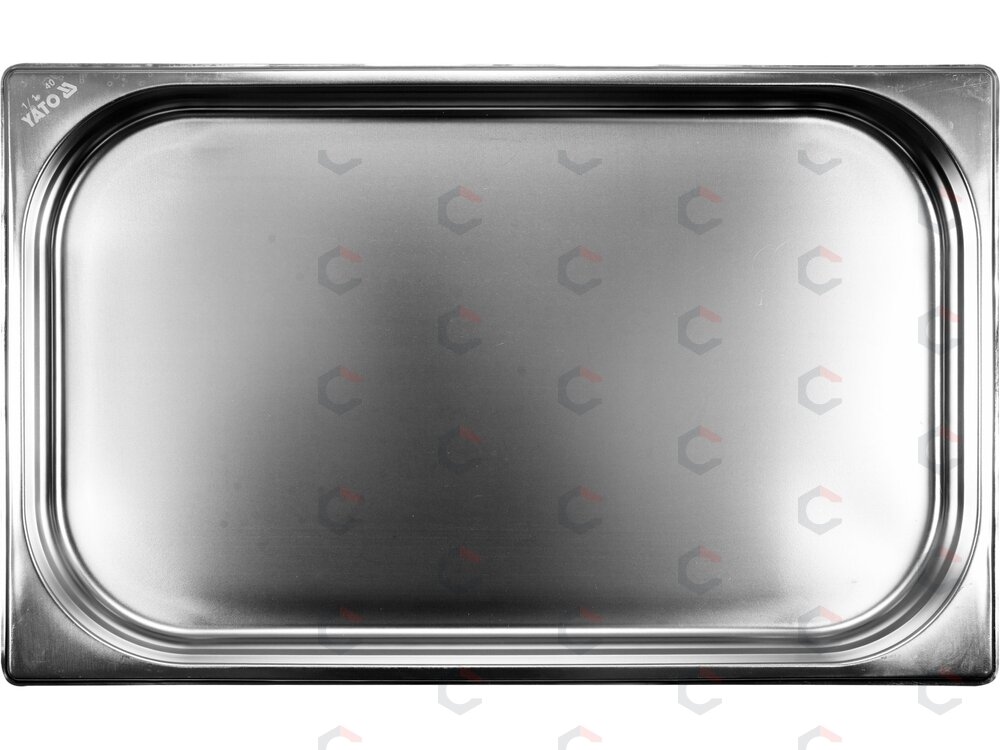 Gastronominis indas GN 1/1 | 530 × 325 × 40 mm | nerūdijantis plienas | 6,0 l (YG-00251) 1 Gastronominis indas GN 1/1 | 530 × 325 × 40 mm | nerūdijantis plienas | 6,0 l (YG-00251) 1