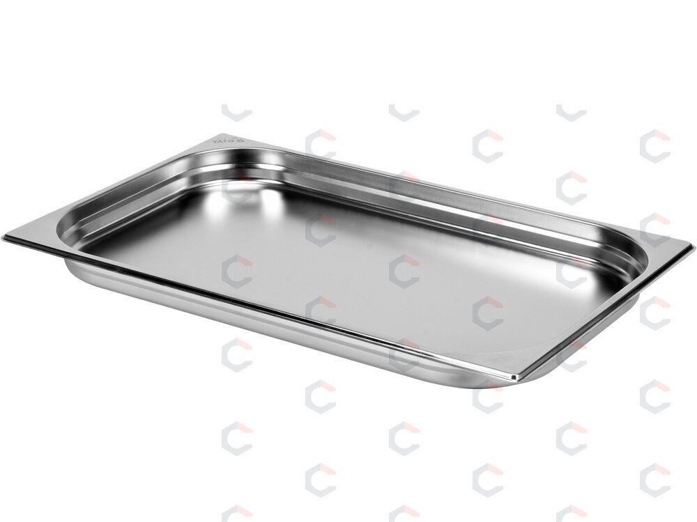 Gastronominis indas GN 1/1 | 530 × 325 × 40 mm | nerūdijantis plienas | 6,0 l (YG-00251) Gastronominis indas GN 1/1 | 530 × 325 × 40 mm | nerūdijantis plienas | 6,0 l (YG-00251)