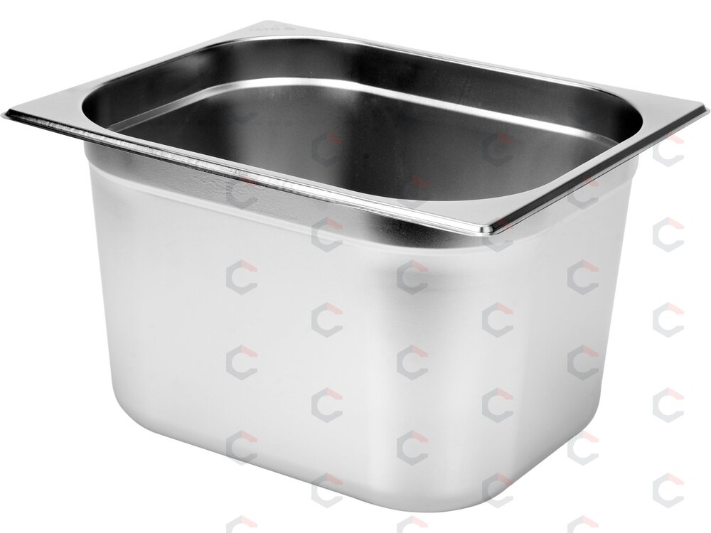 Gastronominis indas GN 1/2 | 325 × 265 × 200 mm | nerūdijantis plienas | 11,5 l (YG-00265) Gastronominis indas GN 1/2 | 325 × 265 × 200 mm | nerūdijantis plienas | 11,5 l (YG-00265)