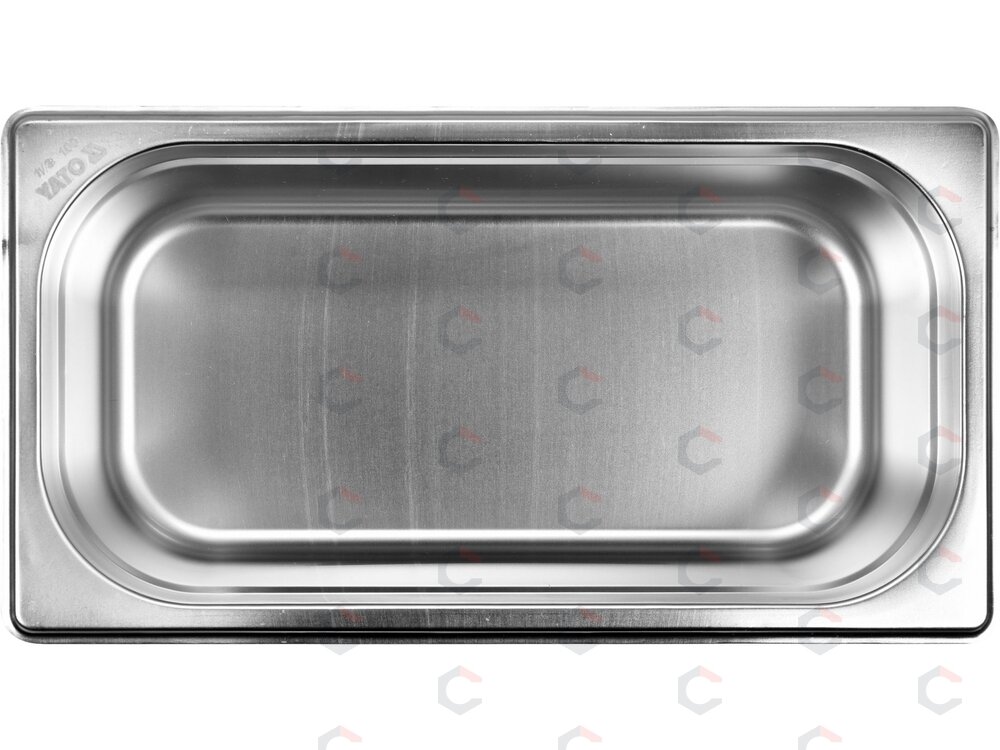 STAINLESS STEEL GASTRONOMIC CONTAINER GN 1/3 100MM 3.5L (YG-00273 ...