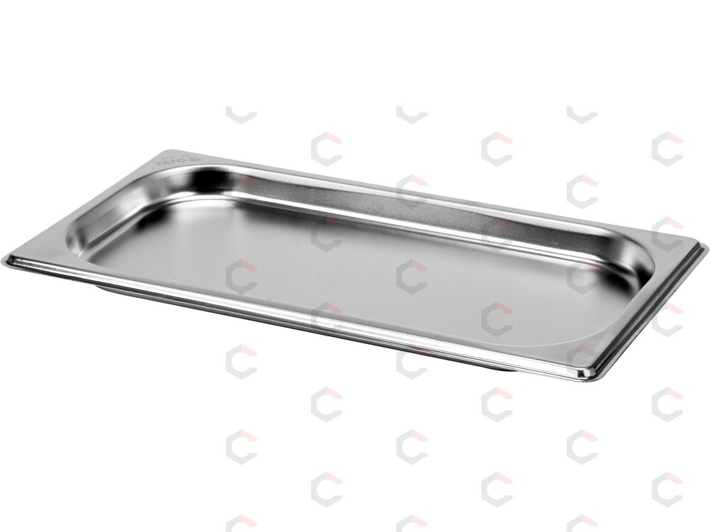 Gastronominis indas GN 1/3 | 325 × 176 × 20 mm | nerūdijantis plienas | 0,7 l (YG-00270)