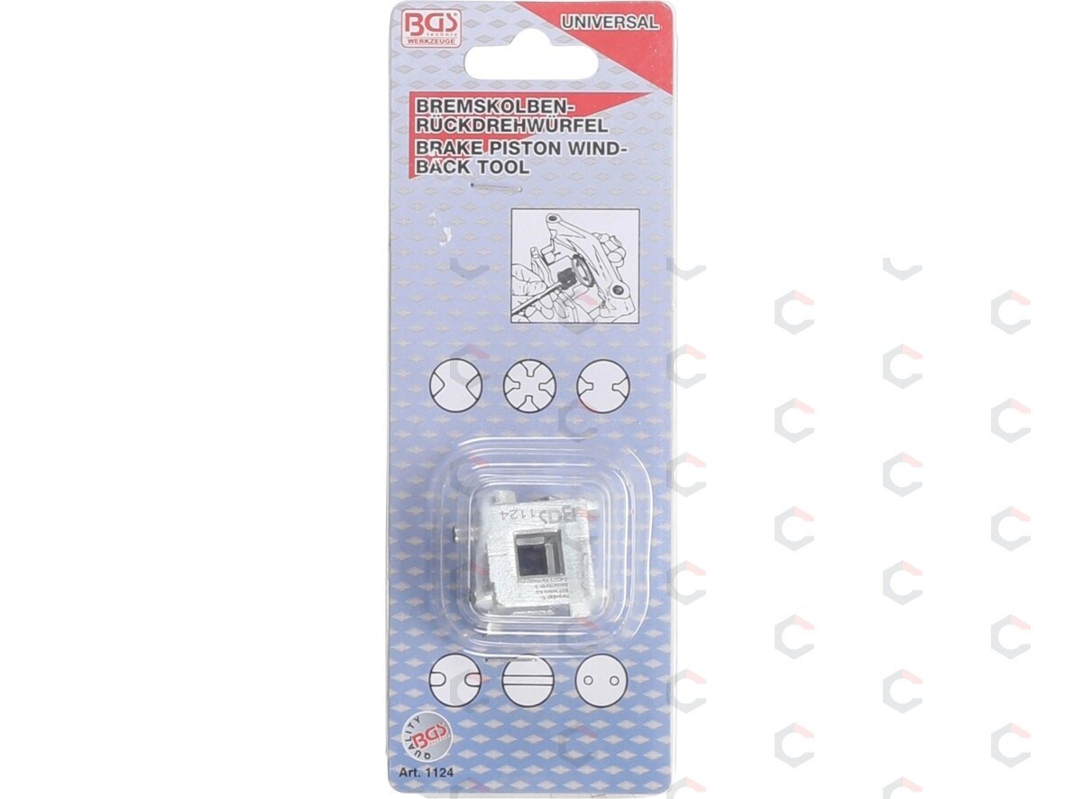 Stabdžių stūmoklio atstatymo įrankis | 10 mm (3/8") (1124) 1
