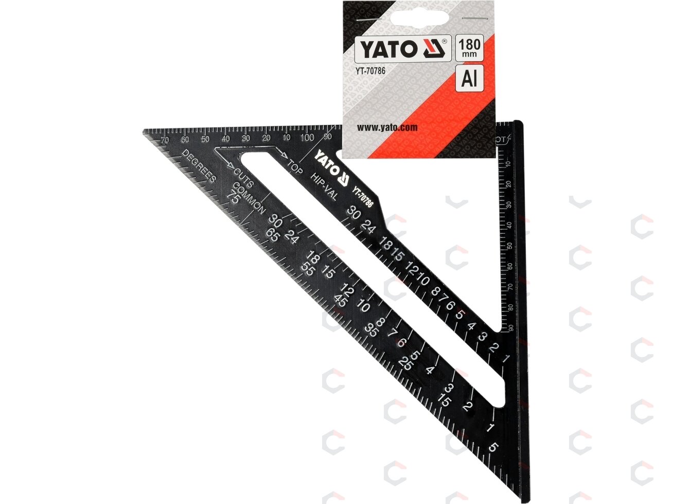 Staliaus kampainis su baze | 180 mm (YT-70786) 2 Staliaus kampainis su baze | 180 mm (YT-70786) 2