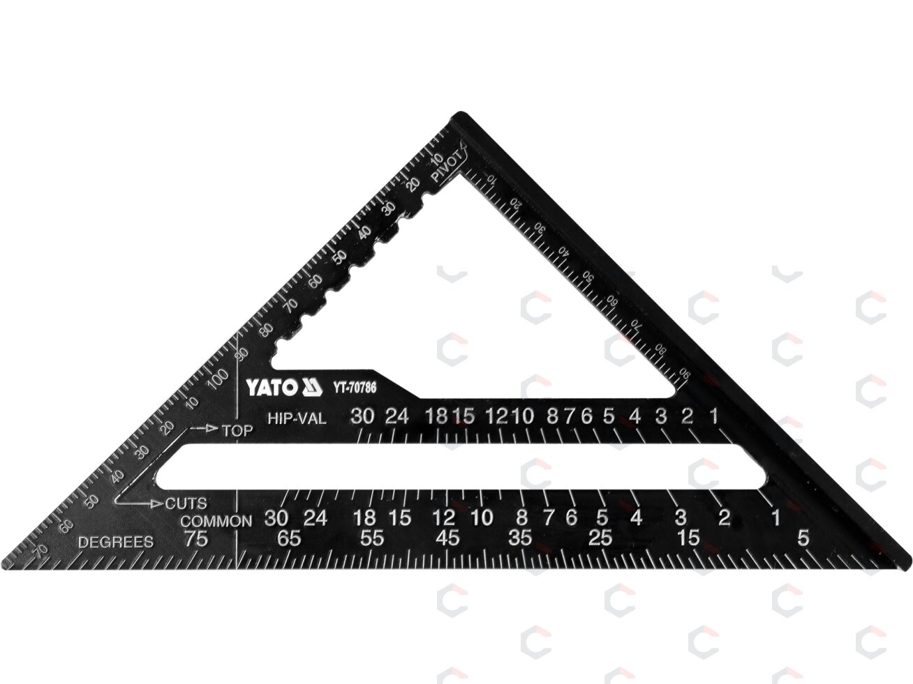 Staliaus kampainis su baze | 180 mm (YT-70786) Staliaus kampainis su baze | 180 mm (YT-70786)