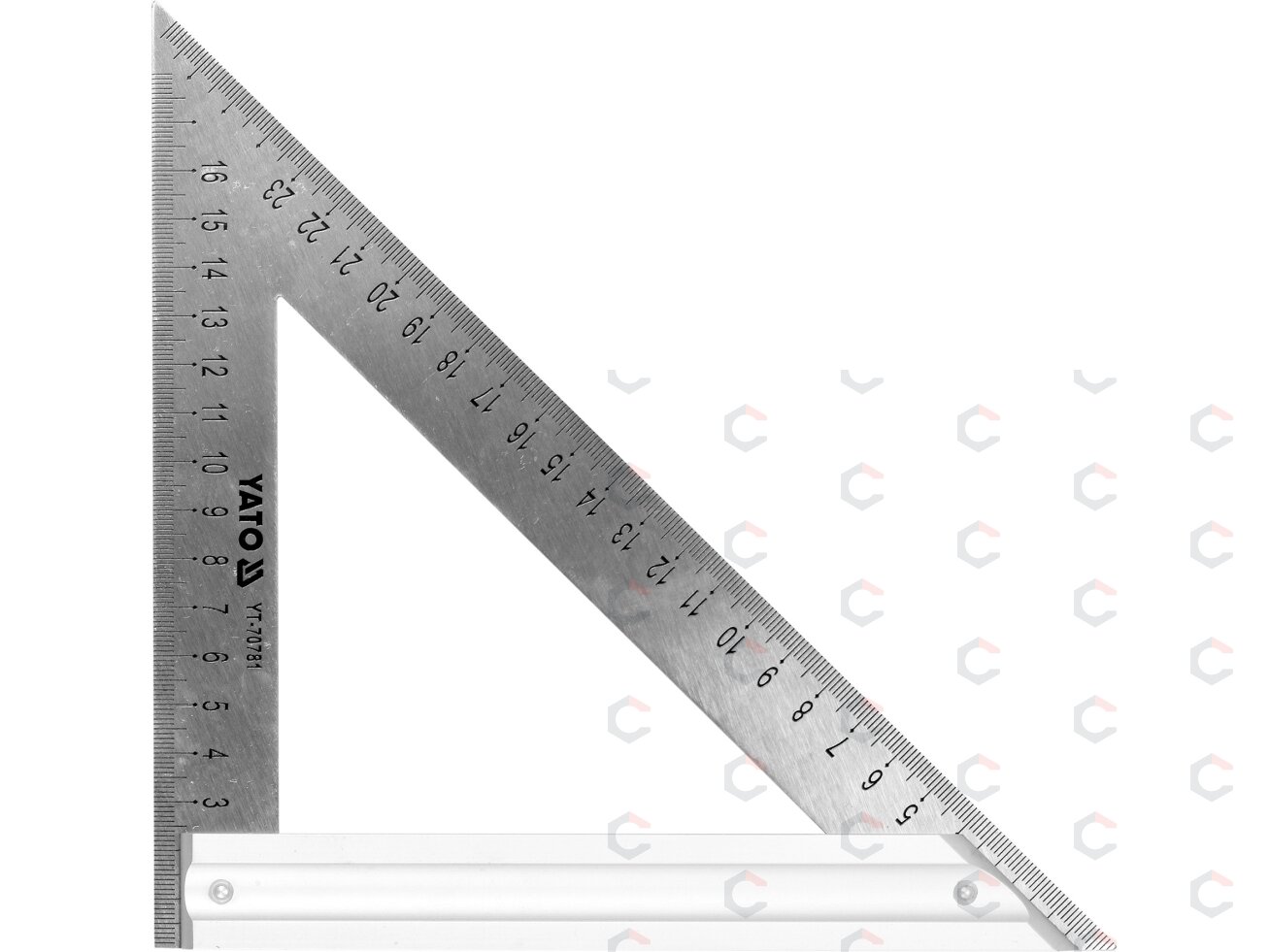 Staliaus kampainis su rankena | 270 mm (YT-70781) 1 Staliaus kampainis su rankena | 270 mm (YT-70781) 1
