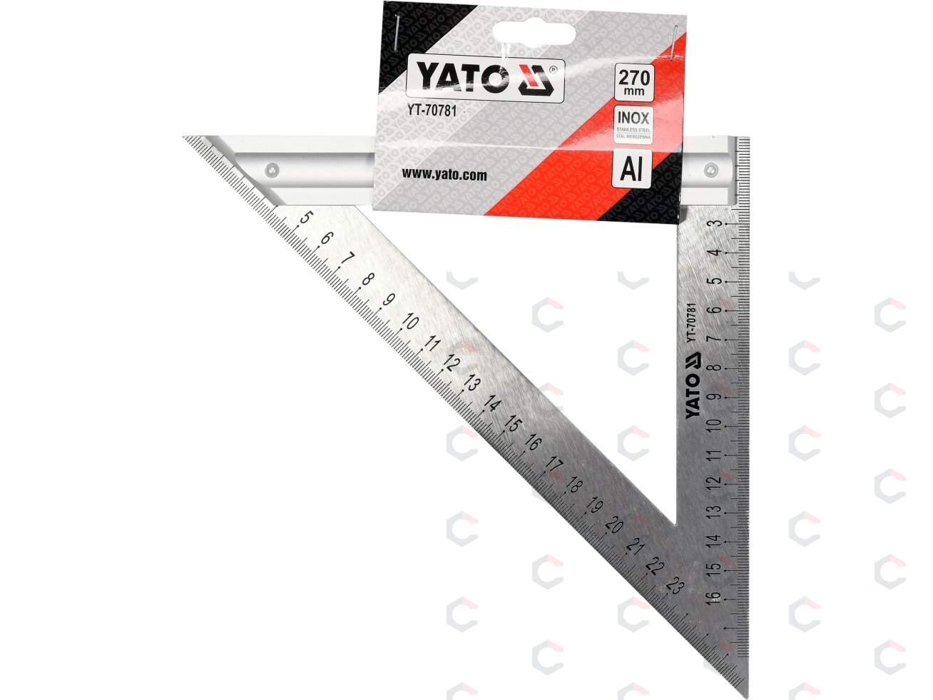 Staliaus kampainis su rankena | 270 mm (YT-70781) 2 Staliaus kampainis su rankena | 270 mm (YT-70781) 2