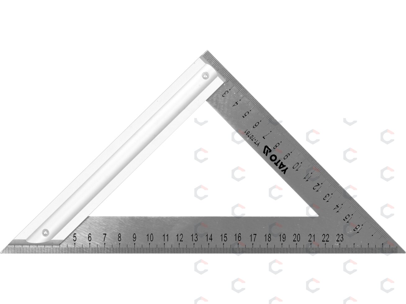 Staliaus kampainis su rankena | 270 mm (YT-70781) Staliaus kampainis su rankena | 270 mm (YT-70781)