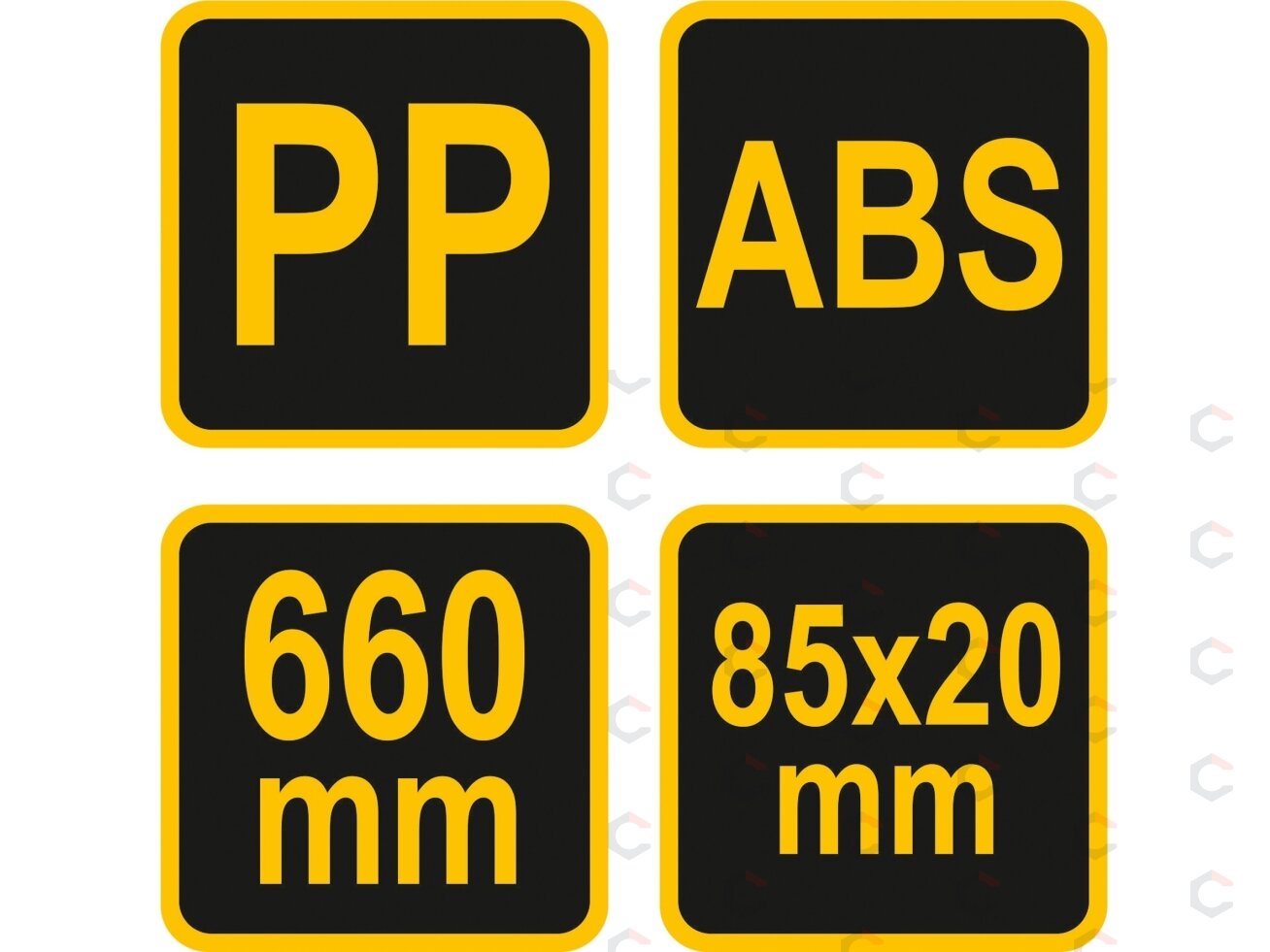 Statybinių mišinių/skedinių aplikatorius | 85 X 20 mm (04450) 3 Statybinių mišinių/skedinių aplikatorius | 85 X 20 mm (04450) 3