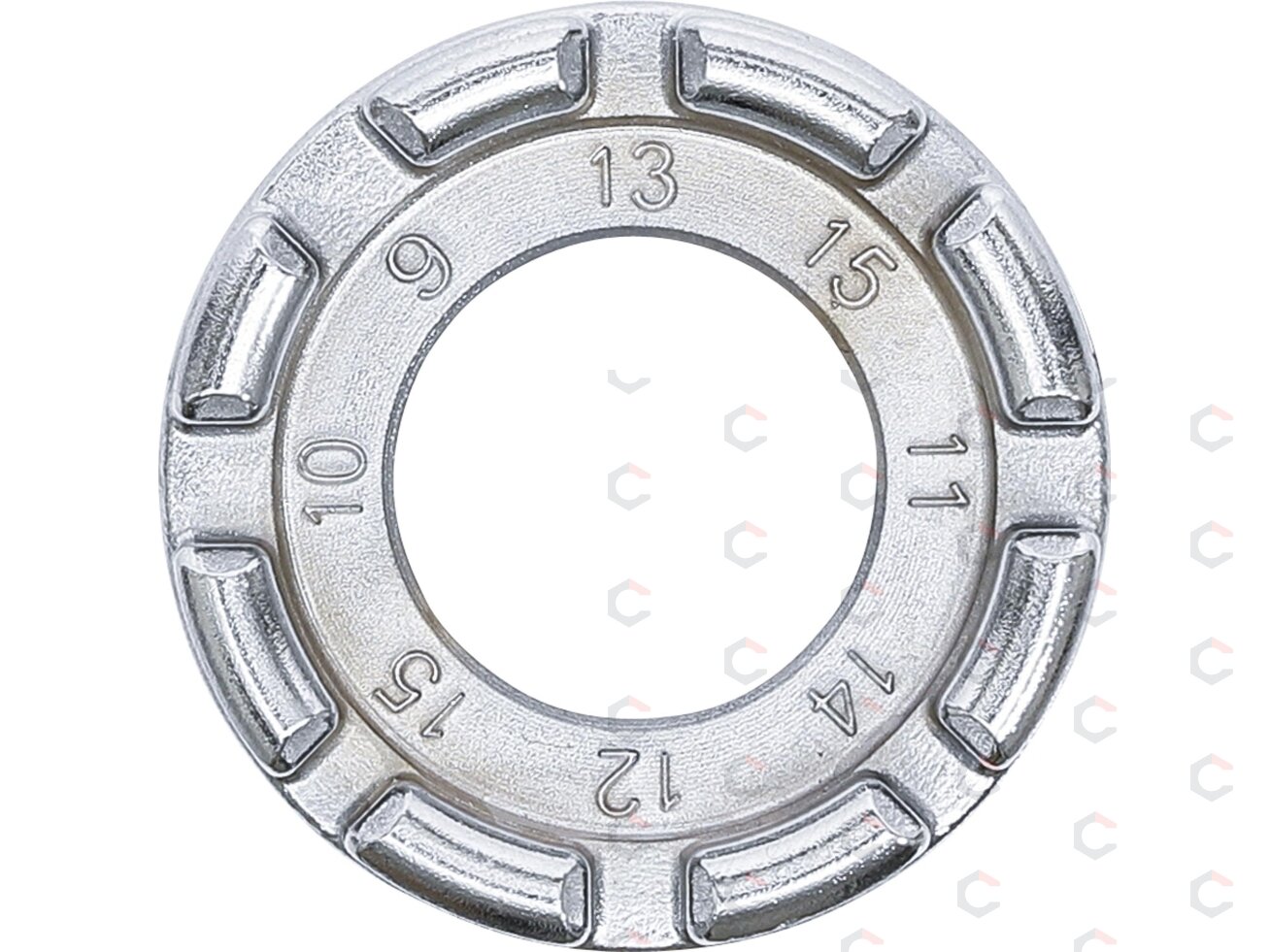 Stipinų veržliaraktis | 7 dydžiai | 9G - 15G stipinams (70077) 1 Stipinų veržliaraktis | 7 dydžiai | 9G - 15G stipinams (70077) 1