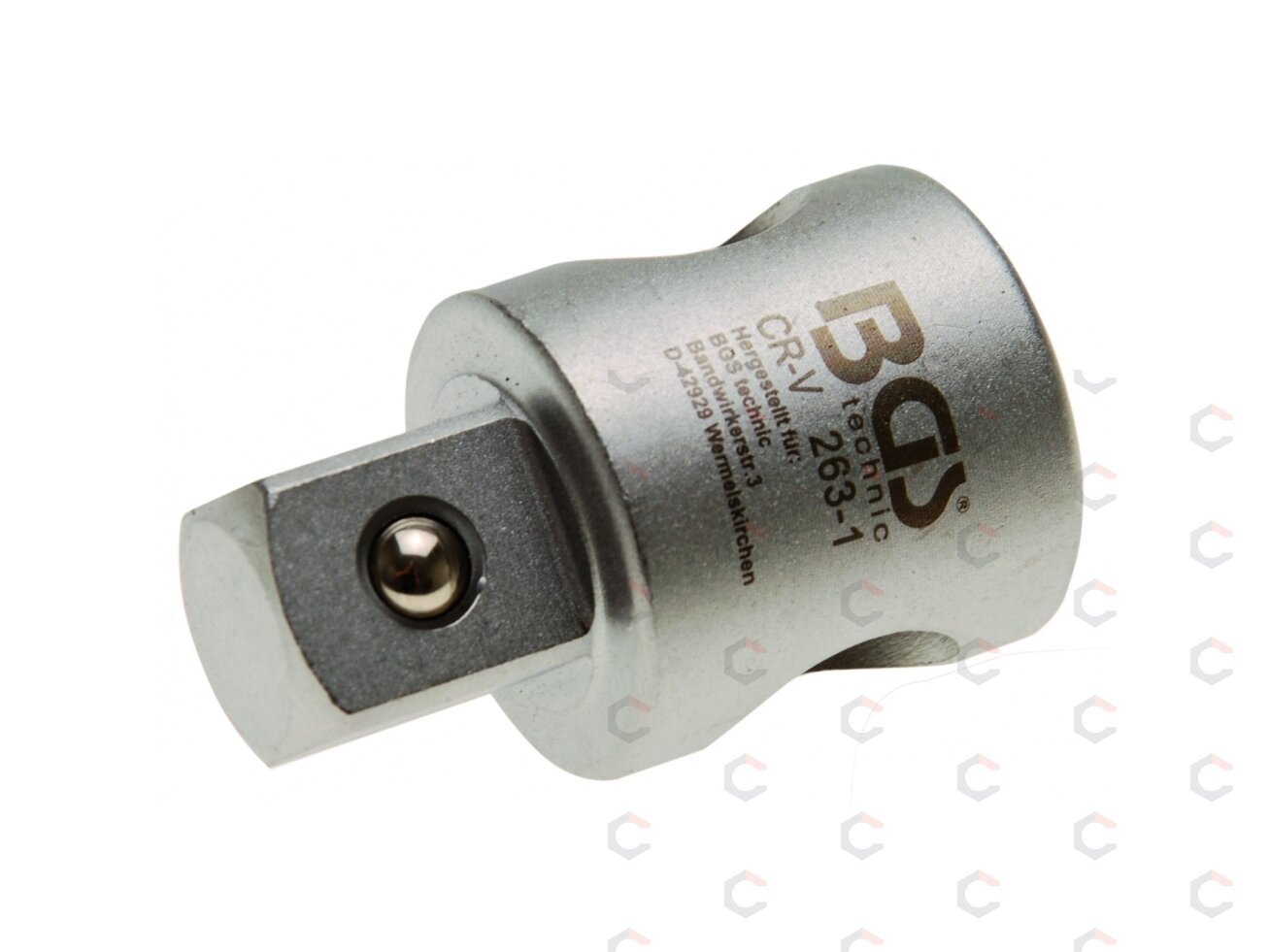 Stumdomas adapteris prailgintuvams | išorinis kvadratas 20 mm (3/4") (263-1) 1 Stumdomas adapteris prailgintuvams | išorinis kvadratas 20 mm (3/4") (263-1) 1