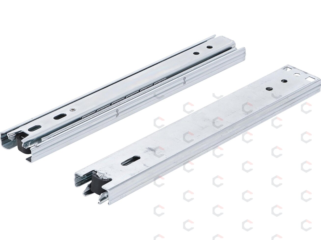 Stumdomi bėgiai | metalinei įrankių dėžei BGS 3312 | 2 vnt. (3312-5) 2 Stumdomi bėgiai | metalinei įrankių dėžei BGS 3312 | 2 vnt. (3312-5) 2