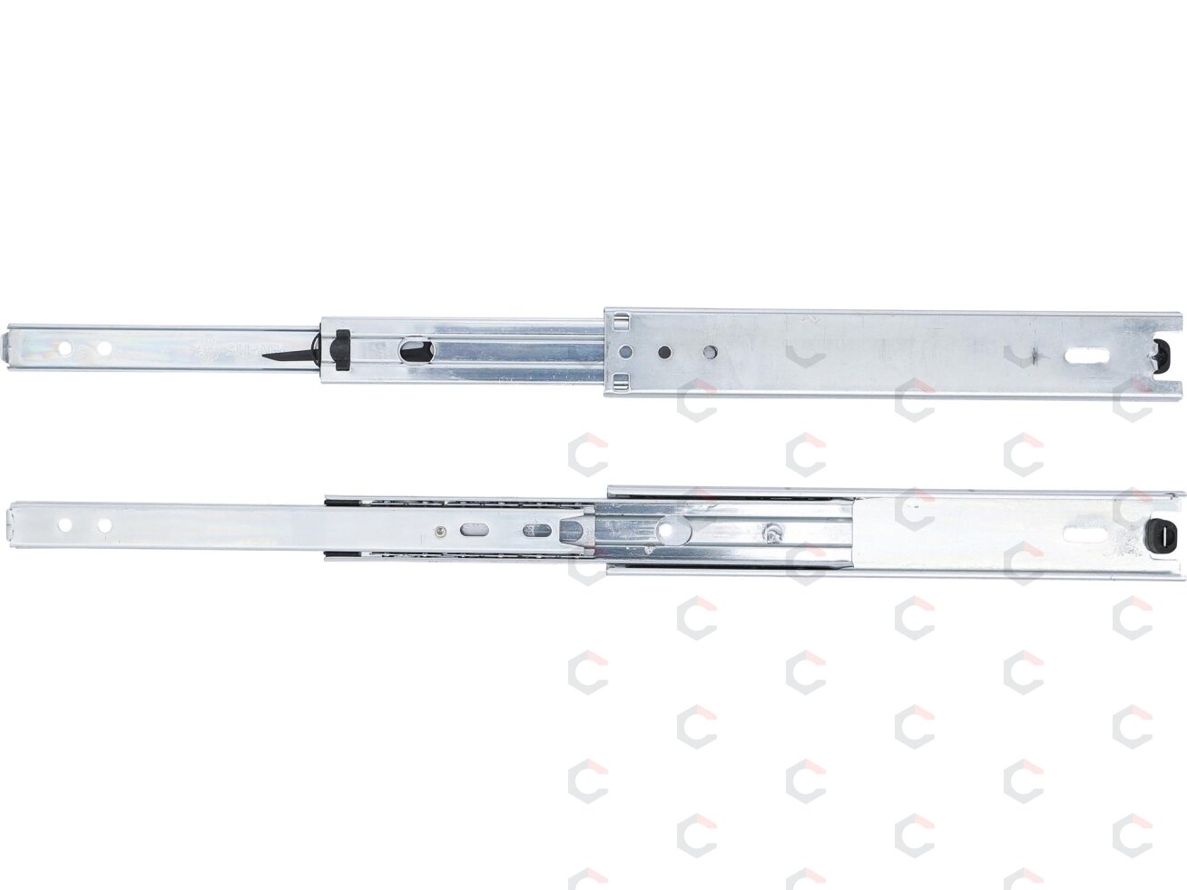 Stumdomi bėgiai | metalinei įrankių dėžei BGS 3312 | 2 vnt. (3312-5) 3 Stumdomi bėgiai | metalinei įrankių dėžei BGS 3312 | 2 vnt. (3312-5) 3
