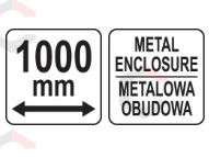 Stūmimo priedas šlavimo mašinai YT-85600 | 100 cm (YT-85606) 6 Stūmimo priedas šlavimo mašinai YT-85600 | 100 cm (YT-85606) 6