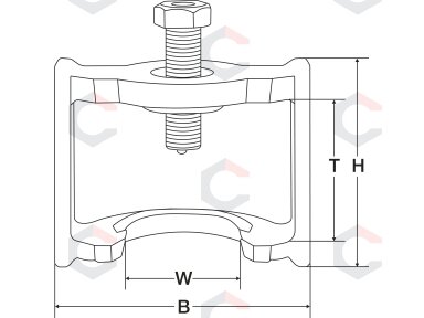 Stabdžių trauklės reguliatoriaus traukiklis | Haldex Brake | 160 mm (74330) Stabdžių trauklės reguliatoriaus traukiklis | Haldex Brake | 160 mm (74330)