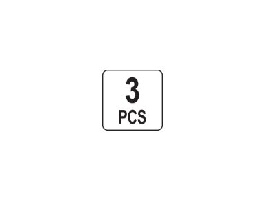 Stabdžių vamzdelių veržliarakčių rinkinys VOREL | 10 × 11, 12 × 13, 15 × 17 mm | 3 vnt. (57700)