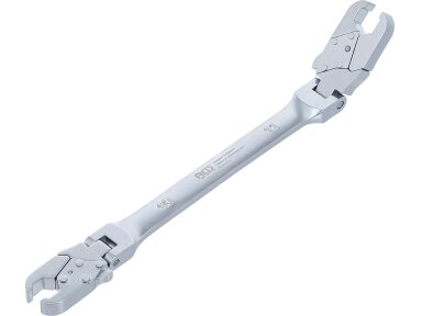 Stabdžių vamzdelių veržliaraktis su terkšle BGS | 10 × 11 mm | 138 mm (73360B) Stabdžių vamzdelių veržliaraktis su terkšle BGS | 10 × 11 mm | 138 mm (73360B)