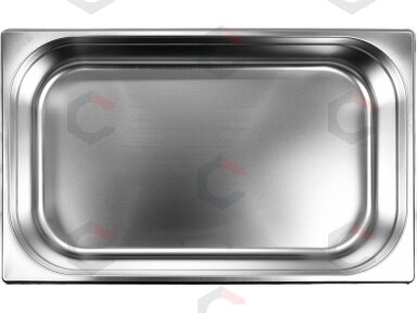 Gastronominis indas GN 1/1 | 530 × 325 × 100 mm | nerūdijantis plienas | 12,5 l (YG-00253) Gastronominis indas GN 1/1 | 530 × 325 × 100 mm | nerūdijantis plienas | 12,5 l (YG-00253)