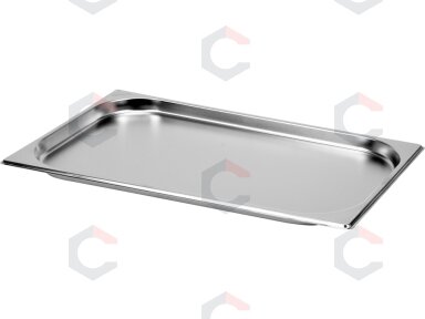 Gastronominis indas GN 1/1 | 530 × 325 × 20 mm | nerūdijantis plienas | 3,0 l (YG-00250) Gastronominis indas GN 1/1 | 530 × 325 × 20 mm | nerūdijantis plienas | 3,0 l (YG-00250)