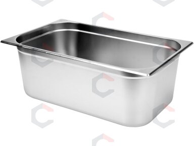 Gastronominis indas GN 1/1 | 530 × 325 × 200 mm | nerūdijantis plienas | 25,5 l (YG-00255) Gastronominis indas GN 1/1 | 530 × 325 × 200 mm | nerūdijantis plienas | 25,5 l (YG-00255)