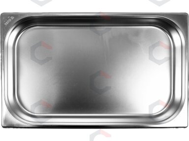 Gastronominis indas GN 1/1 | 530 × 325 × 65 mm | nerūdijantis plienas | 8,5 l (YG-00252)