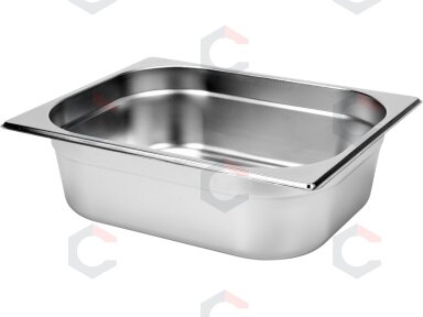 Gastronominis indas GN 1/2 | 325 × 265 × 100 mm | nerūdijantis plienas | 5,5 l (YG-00263) Gastronominis indas GN 1/2 | 325 × 265 × 100 mm | nerūdijantis plienas | 5,5 l (YG-00263)