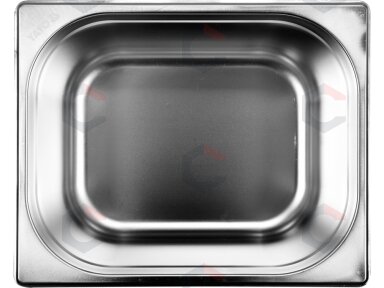 Gastronominis indas GN 1/2 | 325 × 265 × 150 mm | nerūdijantis plienas | 8,5 l (YG-00264)