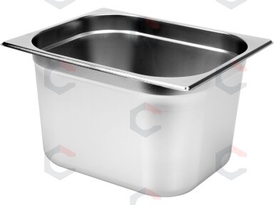 Gastronominis indas GN 1/2 | 325 × 265 × 200 mm | nerūdijantis plienas | 11,5 l (YG-00265) Gastronominis indas GN 1/2 | 325 × 265 × 200 mm | nerūdijantis plienas | 11,5 l (YG-00265)