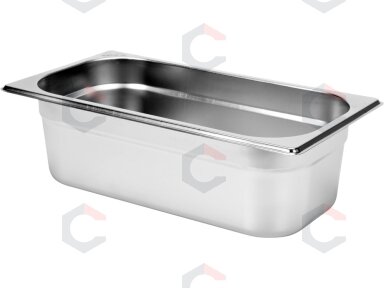 Gastronominis indas GN 1/3 | 325 × 176 × 100 mm | nerūdijantis plienas | 3,8 l (YG-00273)