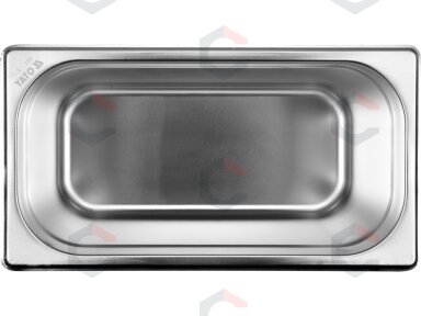 Gastronominis indas GN 1/3 | 325 × 176 × 150 mm | nerūdijantis plienas | 5,5 l (YG-00274) Gastronominis indas GN 1/3 | 325 × 176 × 150 mm | nerūdijantis plienas | 5,5 l (YG-00274)