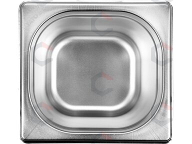 Gastronominis indas GN 1/6 | 176 × 162 × 150 mm | nerūdijantis plienas | 2,2 l (YG-00292) Gastronominis indas GN 1/6 | 176 × 162 × 150 mm | nerūdijantis plienas | 2,2 l (YG-00292)
