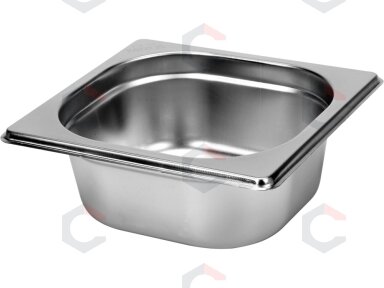 Gastronominis indas GN 1/6 | 176 × 162 × 65 mm | nerūdijantis plienas | 1,0 l (YG-00290) Gastronominis indas GN 1/6 | 176 × 162 × 65 mm | nerūdijantis plienas | 1,0 l (YG-00290)