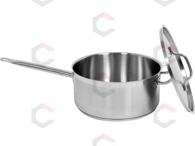 Nerūdijančio plieno prikaistuvis su dangčiu | Ø 28 cm | 280 × 130 mm | 8 l (YG-00063) Nerūdijančio plieno prikaistuvis su dangčiu | Ø 28 cm | 280 × 130 mm | 8 l (YG-00063)