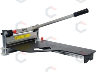 Staklės / giljotina grindų laminatui | 340 mm | 370 x 600 mm (YT-37311) Staklės / giljotina grindų laminatui | 340 mm | 370 x 600 mm (YT-37311)