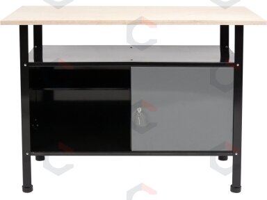 Stalas įrankių dirbtuvėms | varstotas | 1160 x 600 mm (58450) Stalas įrankių dirbtuvėms | varstotas | 1160 x 600 mm (58450)