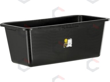 Statybinė balėja / vonelė | juoda | 60 l (06403) Statybinė balėja / vonelė | juoda | 60 l (06403)